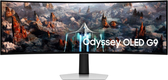 Samsung Odyssey G9 49" DQHD Gaming Skjerm 240Hz OLED Kurvet