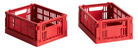 Colour Crate mini 2-pk rød oppbevaringskasse Colour Crate mini 2-pk rød oppbevaringskasse