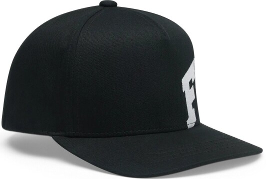 Fox Youth F Head X Snapback Hat Black One Size Fox Youth F Head X Snapback Hat Black One Size