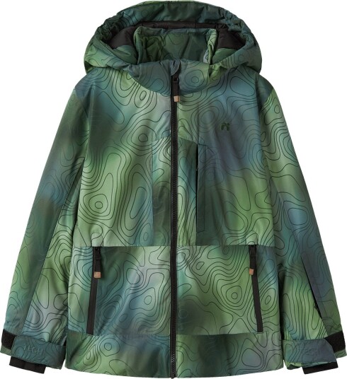Name It Nknslope10 Jacket Ski Edition Fo Noos JUNGLE GREEN 134
