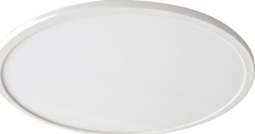 Synergy 21 Led Lyspanel R600 Nøytral Hvit Rund