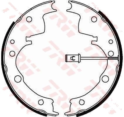 Bremsesko sett TRW GS8598 Bremsesko sett TRW GS8598