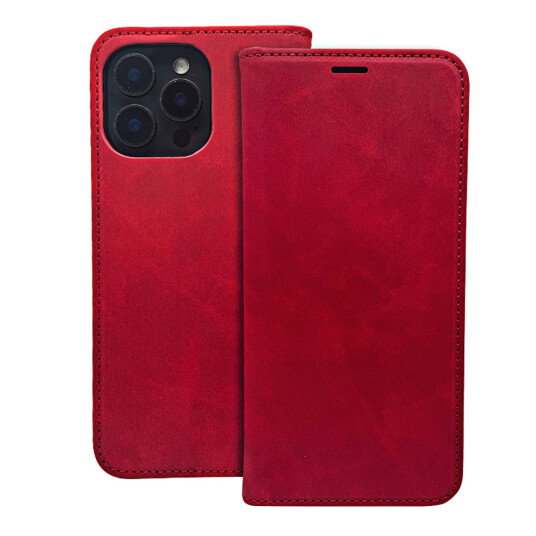 TFO Smart Suede-deksel til iPhone 17 Pro Rød