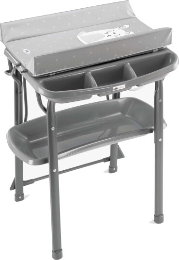 CAM Aqua Spa Badebalje Med Stellematte Grå