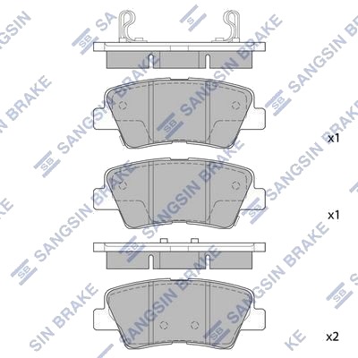 Hi Q SP1239 Bremseklosser