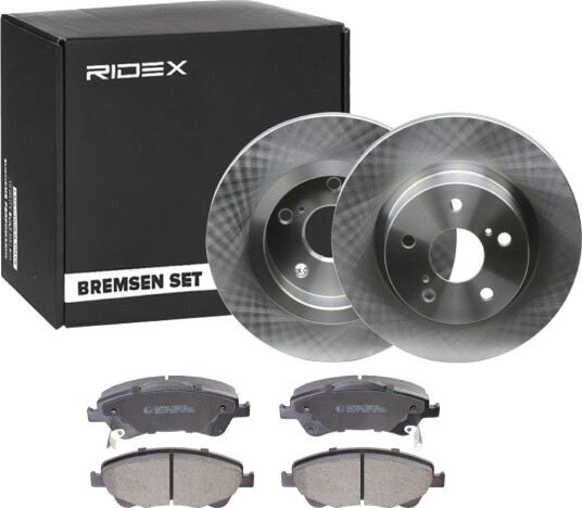 Bremseskiver og -klosser RIDEX 3405B1056
