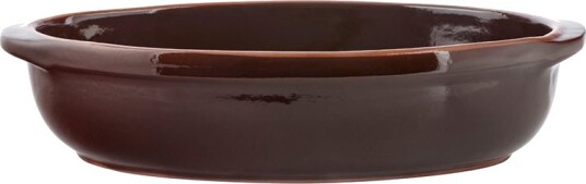 Porsgrunds Porselænsfabrik Terra Oval Form 30cm Bordeaux Porsgrunds Porselænsfabrik Terra Oval Form 30cm Bordeaux