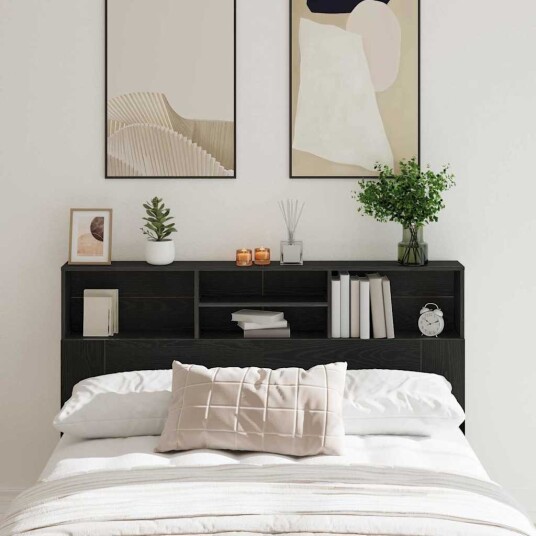 Hodegavl Kabinett i Svart Eik   160x19x103.5 cm Laget av Ingeniørtre