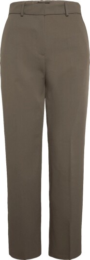 Mango Straight Suit Trousers MEDIUM GREEN 40
