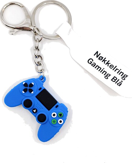 Nøkkelring Gaming blå