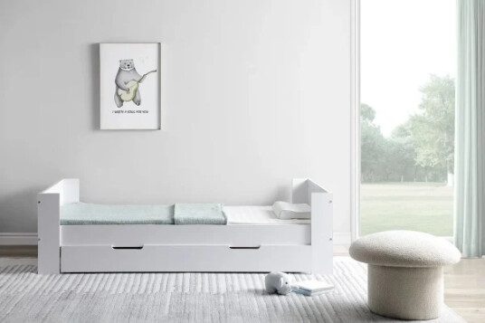 Parisot Group Barneseng med Skuff Elegance 70×160 Hvit Parisot Group Barneseng med Skuff Elegance 70×160 Hvit