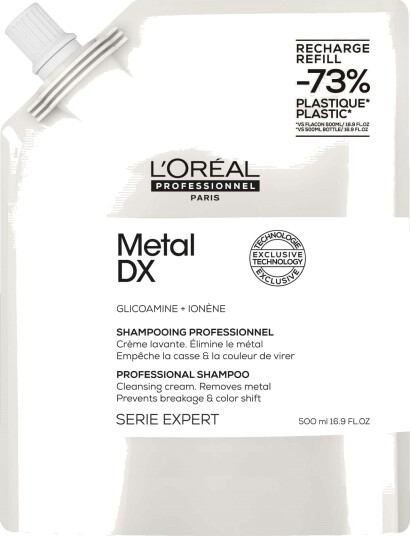 L'Oréal Professionnel Metal DX Refill Shampoo for Hårbeskyttelse 500ml