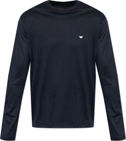 Emporio Armani Herre Topper Blå 2XL,