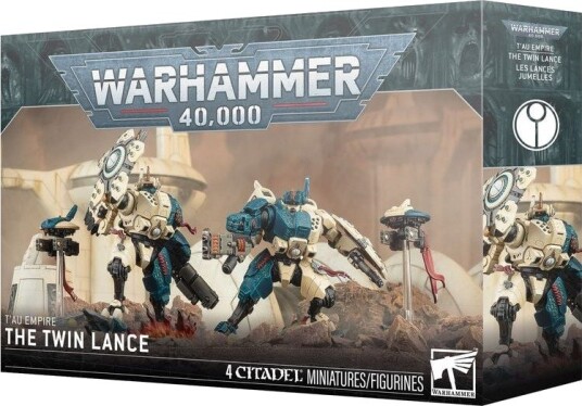Games Warhammer 40K Tau The Twin Lance