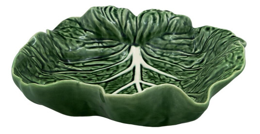 Bordallo Pinheiro  Cabbage skål 26 cm grønn