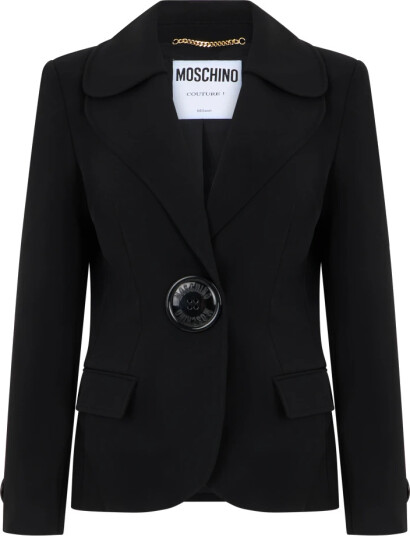 Moschino Dame Jakker Svart M, Moschino Dame Jakker Svart M,