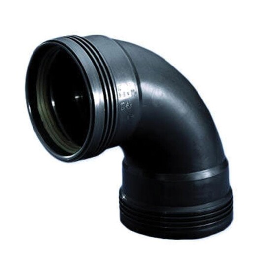Wavin Wafix Plus Langbend PP 88,5° Ø75-110mm 110mm / Wavin Wafix Plus Langbend PP 88,5° Ø75-110mm 110mm /