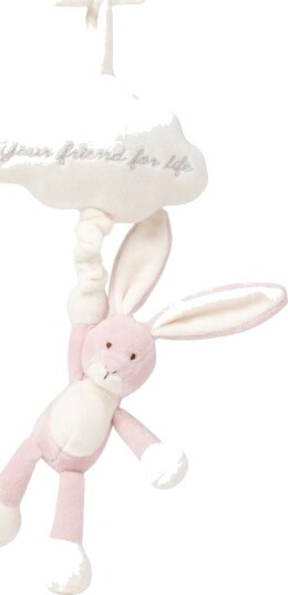 Teddykompaniet Diinglisar, Speldosa Moln, Kanin, Dimrosa - Pink - 37 CM Teddykompaniet Diinglisar, Speldosa Moln, Kanin, Dimrosa - Pink - 37 CM