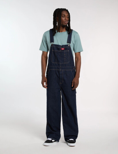 Dickies Loose Denim Bib Navy XS Dickies Loose Denim Bib Navy XS