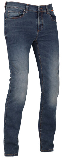 Richa MC-Jeans  Original 2 Slim Fit Kort Vasket Blå