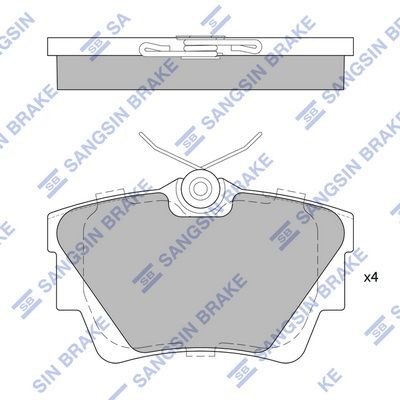 Bremseklosser Hi Q SP1742 Bremseklosser Hi Q SP1742