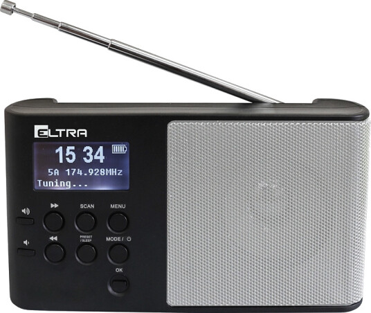 Eltra Ula DAB+/FM Radio Sølv Eltra Ula DAB+/FM Radio Sølv