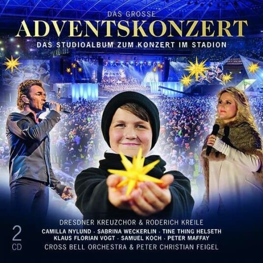 Dresdner Kreuzchor, Camilla Nylund, Peter Maffay, Klaus Florian Vogt, Tine Thing Helseth, Samuel Koch, Mariah Carey, John Frederic Coots Das Große Adventskonzert CD