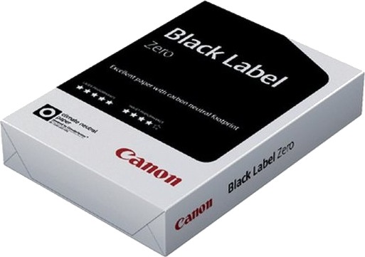 Canon Production Printing Black Label Zero Wop201   105 Mikroner   Hvit   A4 210 X 297 Mm   75 G/M²   2500 Ark Vanlig Papir