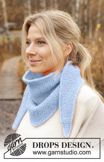 Drops 234 79k Cantaloupe Shawl