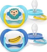 Philips Avent Ultra Air Smokk 6-18 mnd Gul/Blå 2 pk