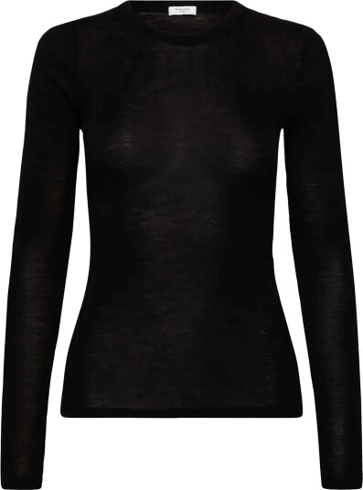Rosemunde Rwsara Cashmere Blend Ls T Shirt BLACK M