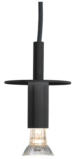 Örsjö Belysning - Star Pendellampa, Svart, Svart Kabel - Pendellamper - Jonas Bohlin - Svart