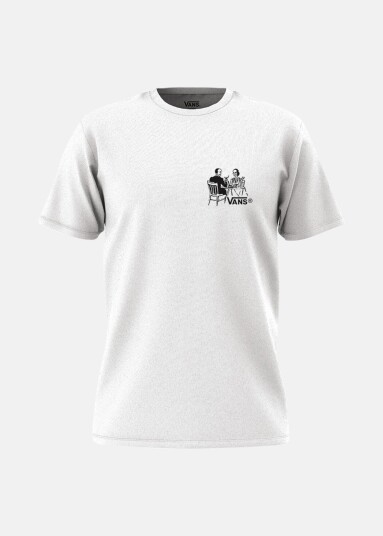 Vans Fine Dining Ss White L T Shirts