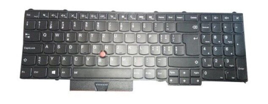 Lenovo Darfon - Brbart tastatur - til utskifting - Sveitsisk - Svart
