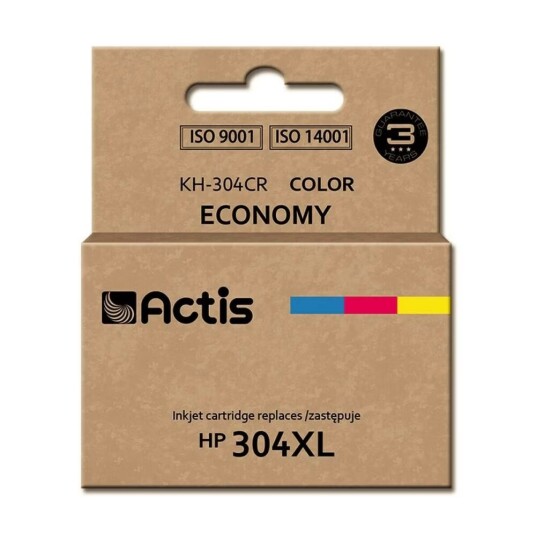 Original blekkpatron Actis KH-304CR Cyan/Magenta/Gul Original blekkpatron Actis KH-304CR Cyan/Magenta/Gul