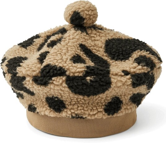 Liewood Poplar Pile Beret Hat Beige 5/6Y