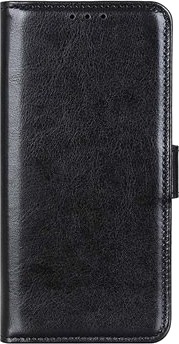 Samsung Galaxy S22 Ultra 5G Lommebok-deksel med Magnetisk Lukning Svart