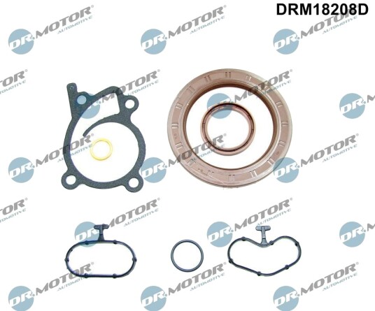DR.MOTOR AUTOMOTIVE DRM18208D Tetningssett, veivhus DR.MOTOR AUTOMOTIVE DRM18208D Tetningssett, veivhus