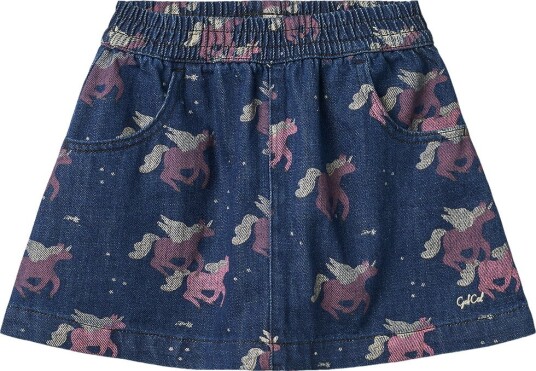 Copenhagen Colors Skjørt Denim Dark Unicorn Var Copenhagen Colors 4 år (104) Skjørt Marineblå Rosa