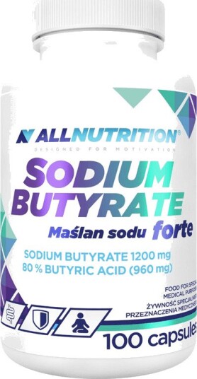 Natriumbutyrat Forte 600 mg – 100 kapsler