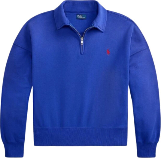 Polo Ralph Lauren Lightweight Fleece Quarter Zip Blue XL
