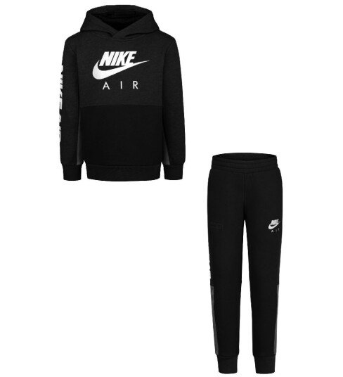Nike Joggedress Hettegenser/Joggebukse Luft Svart 12 md Joggedress 80
