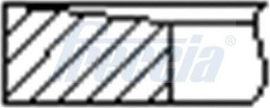 FRECCIA FR10-385700 Stempelringsett