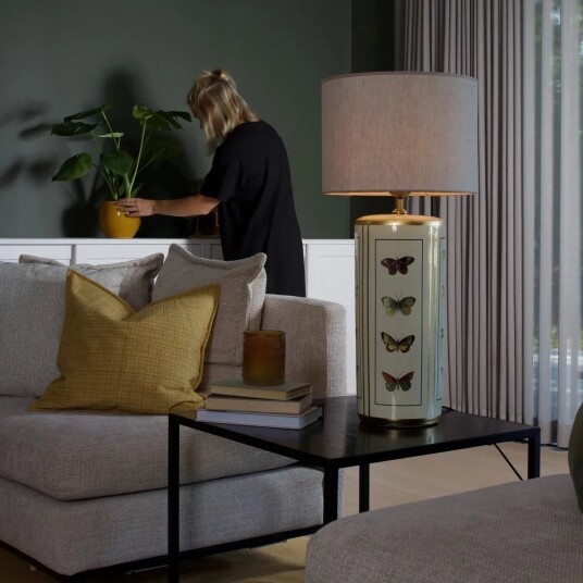 Lucca bordlampe 67 cm Sand