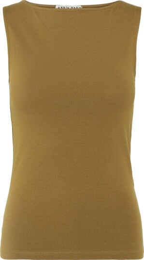 Vero Moda Awcarla Boatneck Tank Top Khaki green L