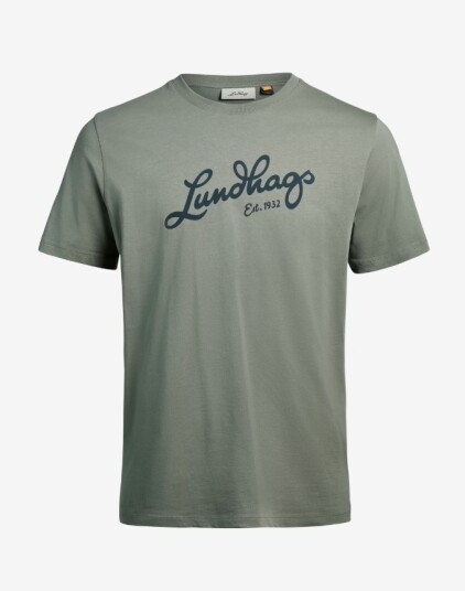 Lundhags Järpen Logo T Skjorte Herre Aloe Green XL
