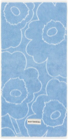 Marimekko Piirto Unikko håndkle 50x100 cm Blue