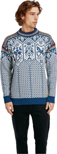 Dale Of Norway 1994 Masculine Sweater Indigo Mustard Botttlegreen L Dale Of Norway 1994 Masculine Sweater Indigo Mustard Botttlegreen L