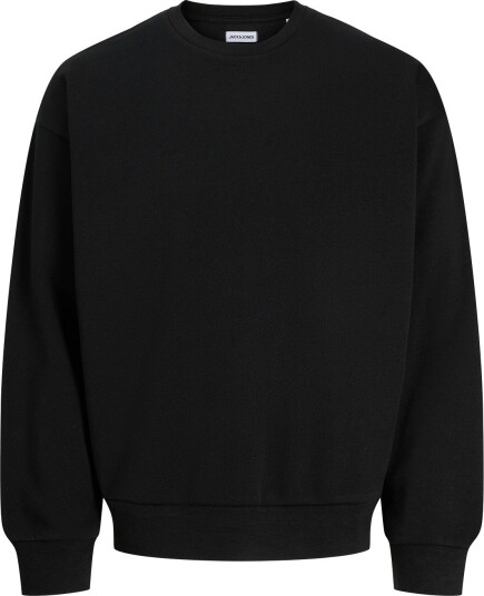Jack & Jones Jacollie Plain Sweatshirt Noos BLACK XL Jack & Jones Jacollie Plain Sweatshirt Noos BLACK XL