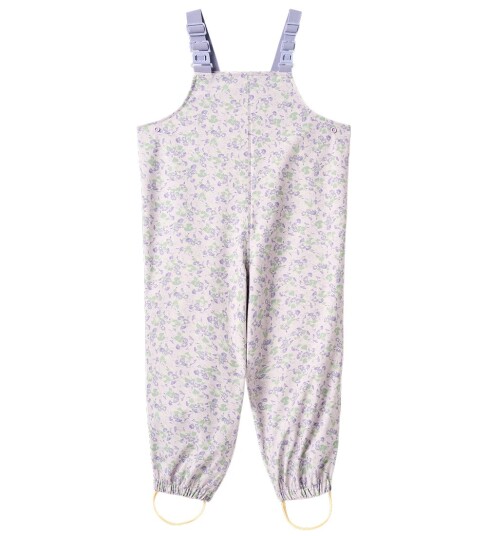 Wheat Regnbukser m. Seler PU Charlo Lilac Petunia Wheat 3 år 98 Regnbukser Lilla